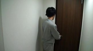 Sexy japanese honey bends over to be banged