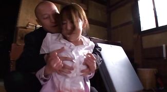 Glamor Reiko Sawamura got fucked and enjoyed more than she expected in a situation like that