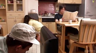 Stupendous Riona Sakurai getting her virgin pie fucked 1st man