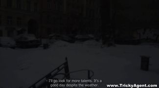 Elegant Masha is being a real pro with lover she likes a lot