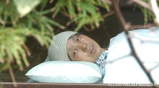 Passionate mature Reiko Sawamura loves hunk's large meat member