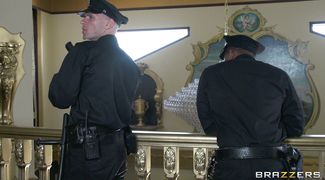 Busty brunette McKenzie Lee uses all her sex weapons to seduce a dude